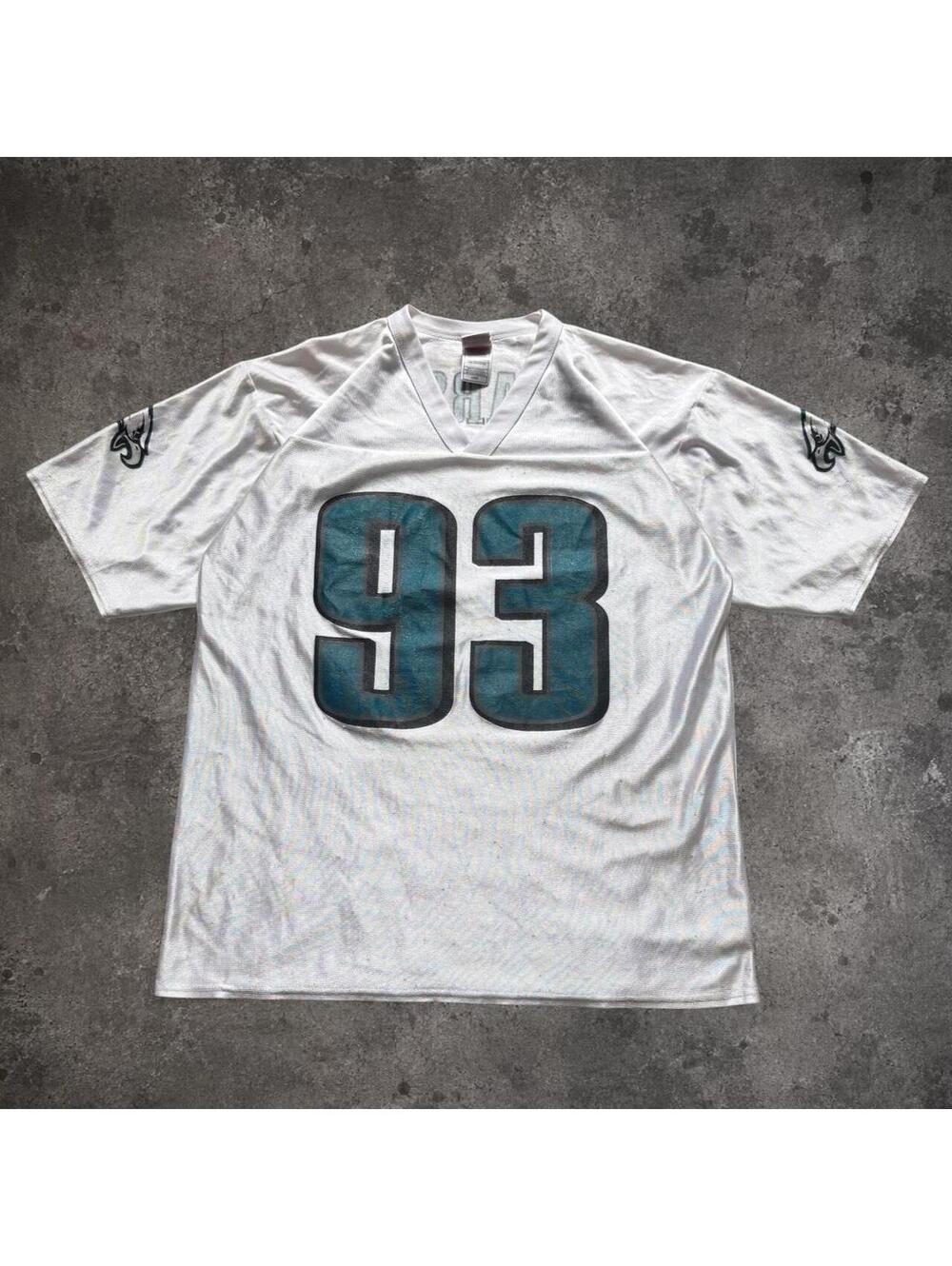 NFL Men's White and Grey Jersey